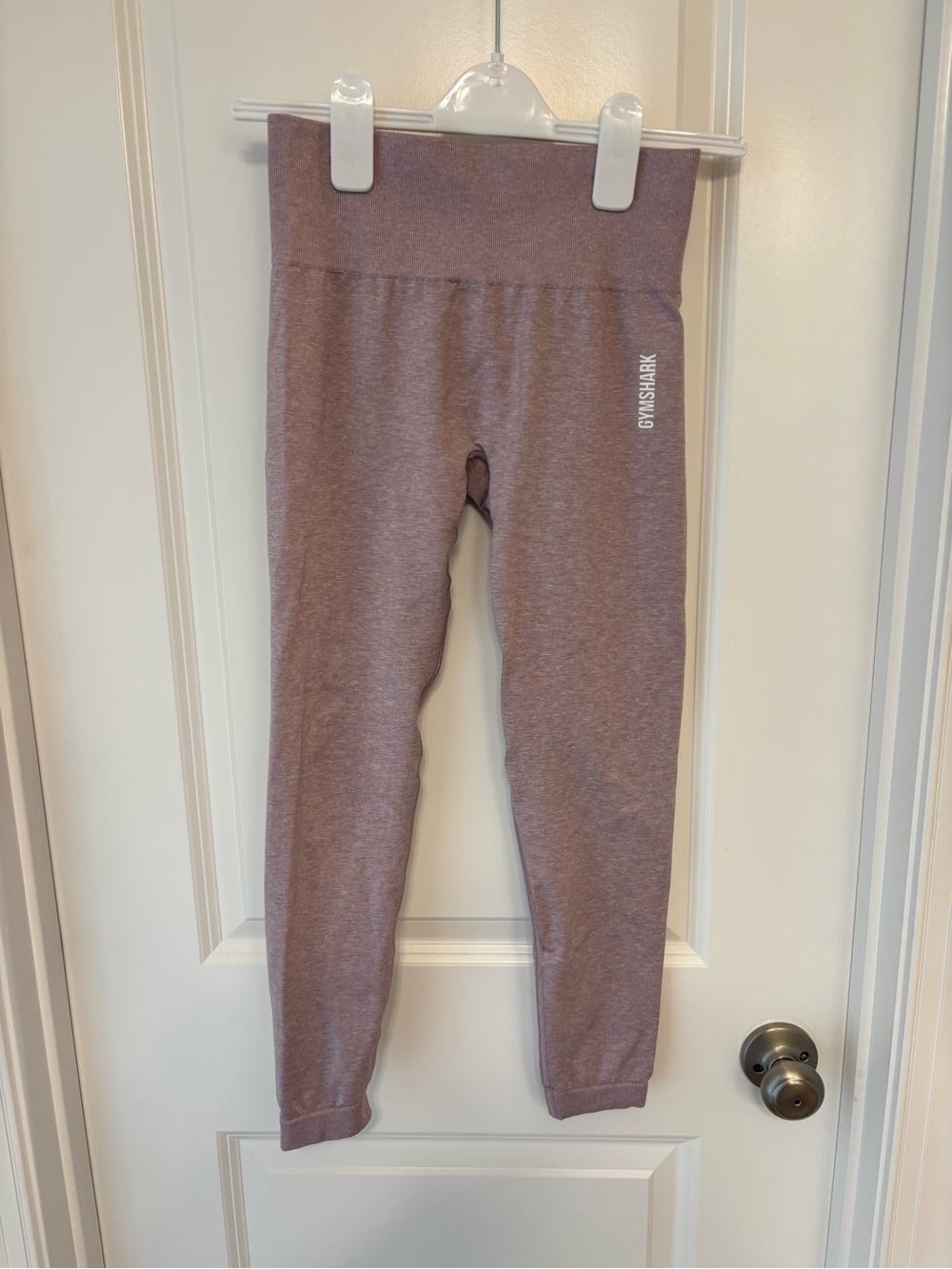 Gymshark High-Waist Leggings in Mauve Pink